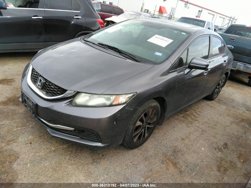 2015 HONDA CIVIC SEDAN EX - 19XFB2F88FE063893