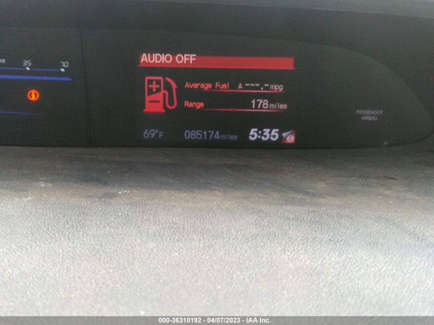 2015 HONDA CIVIC SEDAN EX - 19XFB2F88FE063893