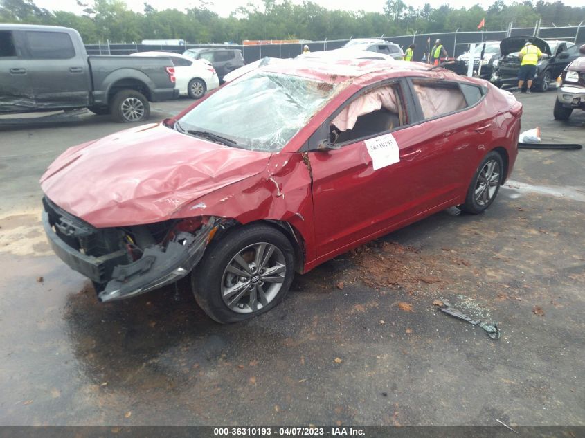 2018 HYUNDAI ELANTRA SEL - 5NPD84LF4JH263789