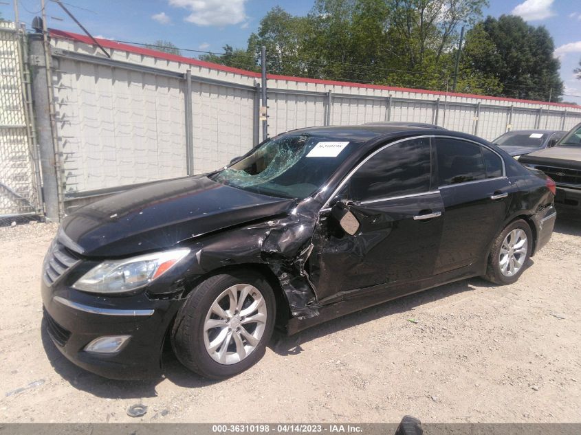 2013 HYUNDAI GENESIS 3.8L - KMHGC4DD5DU245154