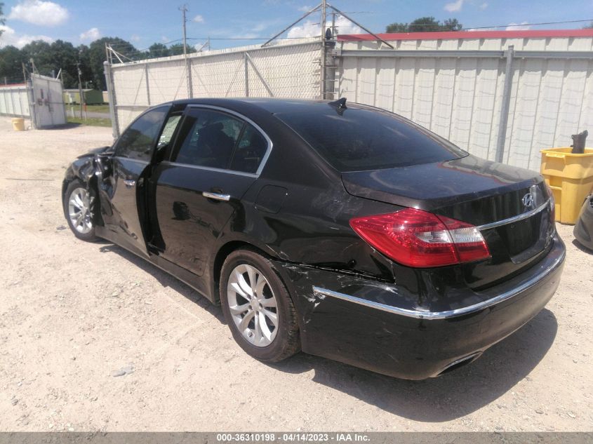 2013 HYUNDAI GENESIS 3.8L - KMHGC4DD5DU245154