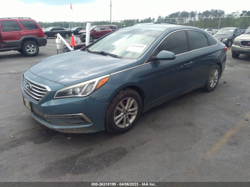 2015 HYUNDAI SONATA 2.4L - 5NPE24AF1FH129516