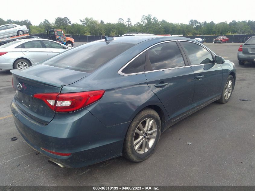 2015 HYUNDAI SONATA 2.4L - 5NPE24AF1FH129516