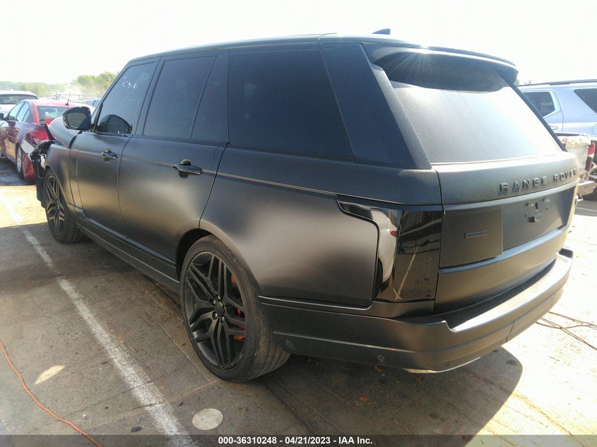 VIN SALGS2RE8JA380387 2018 LAND ROVER RANGE ROVER