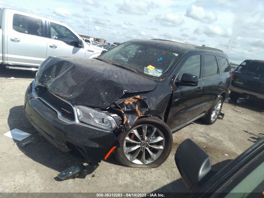 2022 DODGE DURANGO SXT - 1C4RDJAG2NC129523