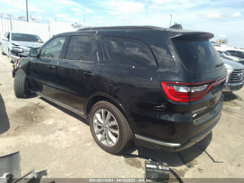 2022 DODGE DURANGO SXT - 1C4RDJAG2NC129523