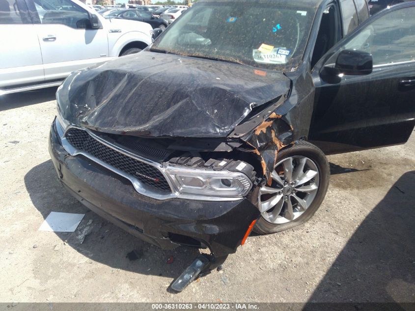 2022 DODGE DURANGO SXT - 1C4RDJAG2NC129523