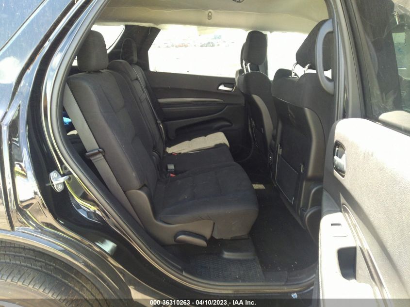 2022 DODGE DURANGO SXT - 1C4RDJAG2NC129523