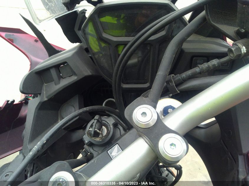 2017 HONDA CRF1000 - JH2SD0417HK100104