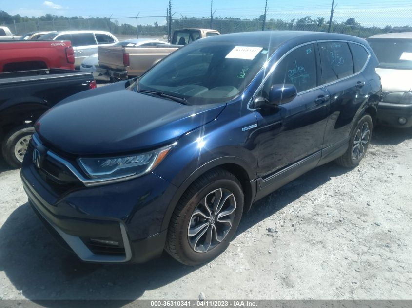 2021 HONDA CR-V HYBRID EX 7FART6H58ME013009