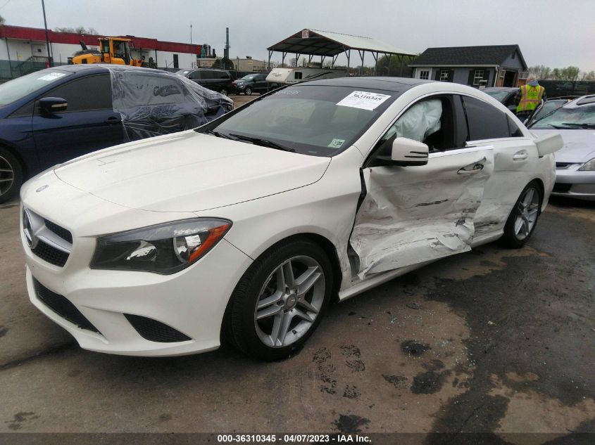 2015 MERCEDES-BENZ CLA-CLASS CLA 250 - WDDSJ4EB1FN210776