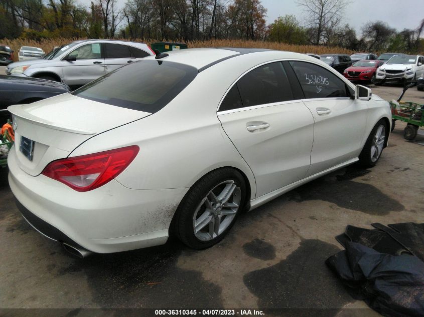 2015 MERCEDES-BENZ CLA-CLASS CLA 250 - WDDSJ4EB1FN210776