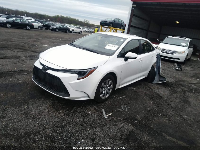 2021 TOYOTA COROLLA LE - JTDEPMAE2MJ146712