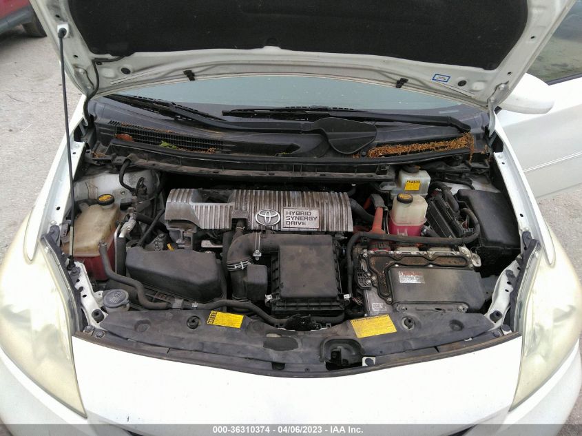 2014 TOYOTA PRIUS FOUR/FIVE/THREE/ONE/TWO - JTDKN3DU5E1736992