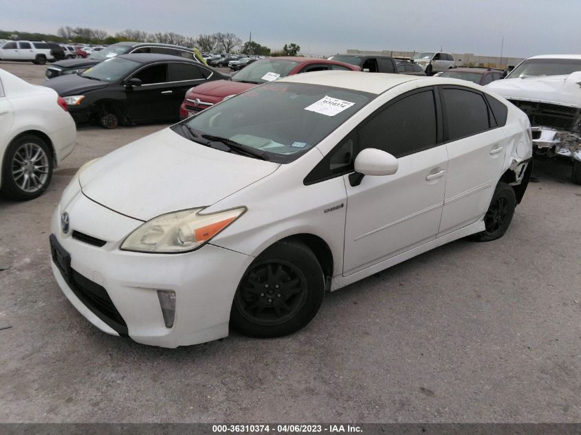 2014 TOYOTA PRIUS FOUR/FIVE/THREE/ONE/TWO - JTDKN3DU5E1736992