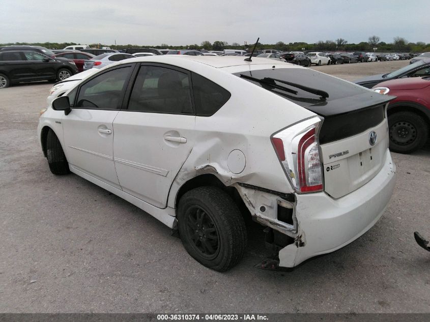 2014 TOYOTA PRIUS FOUR/FIVE/THREE/ONE/TWO - JTDKN3DU5E1736992