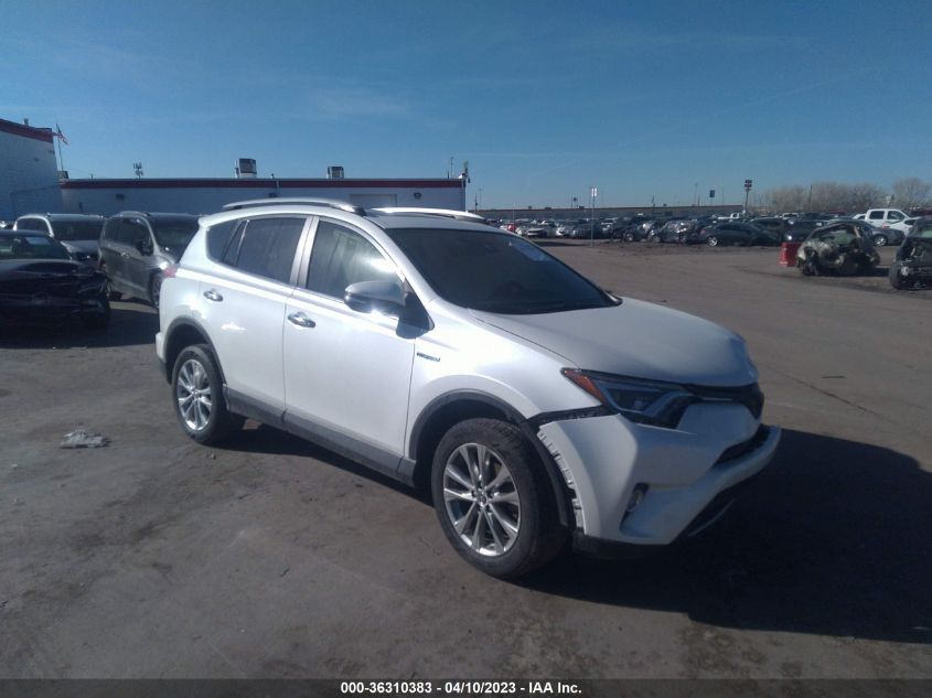 2018 TOYOTA RAV4 HYBRID LIMITED - JTMDJREV8JD172682