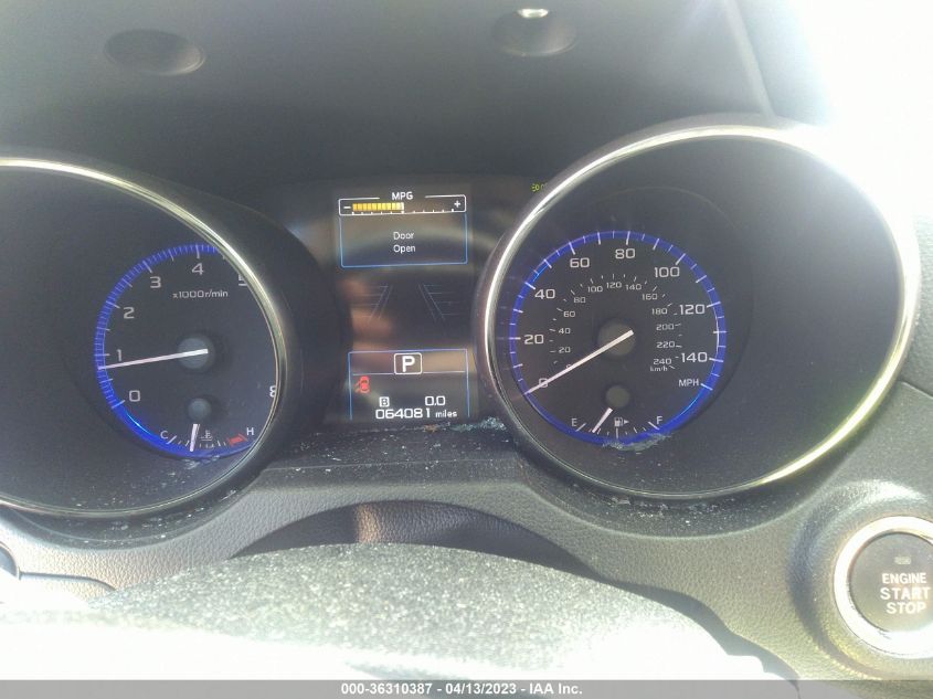 2016 SUBARU OUTBACK 2.5I LIMITED - 4S4BSANC2G3317388