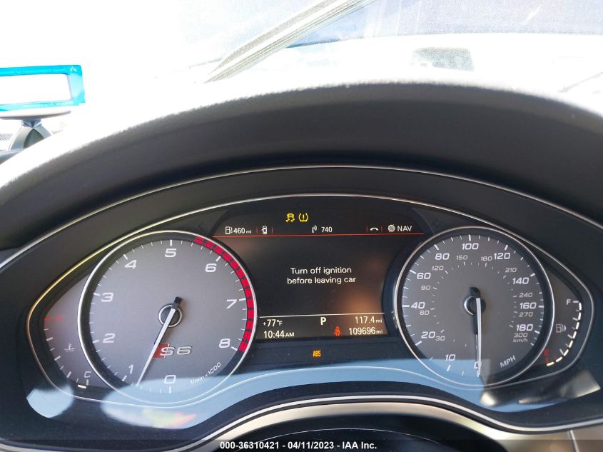 2014 AUDI S6 PRESTIGE - WAUF2AFCXEN093547