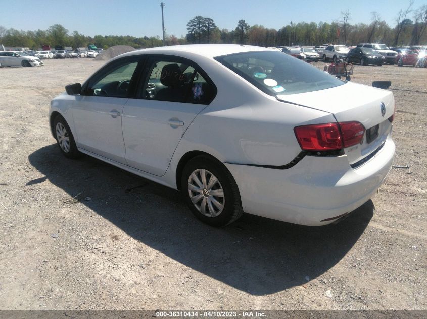 2014 VOLKSWAGEN JETTA SEDAN S - 3VW2K7AJ9EM322978