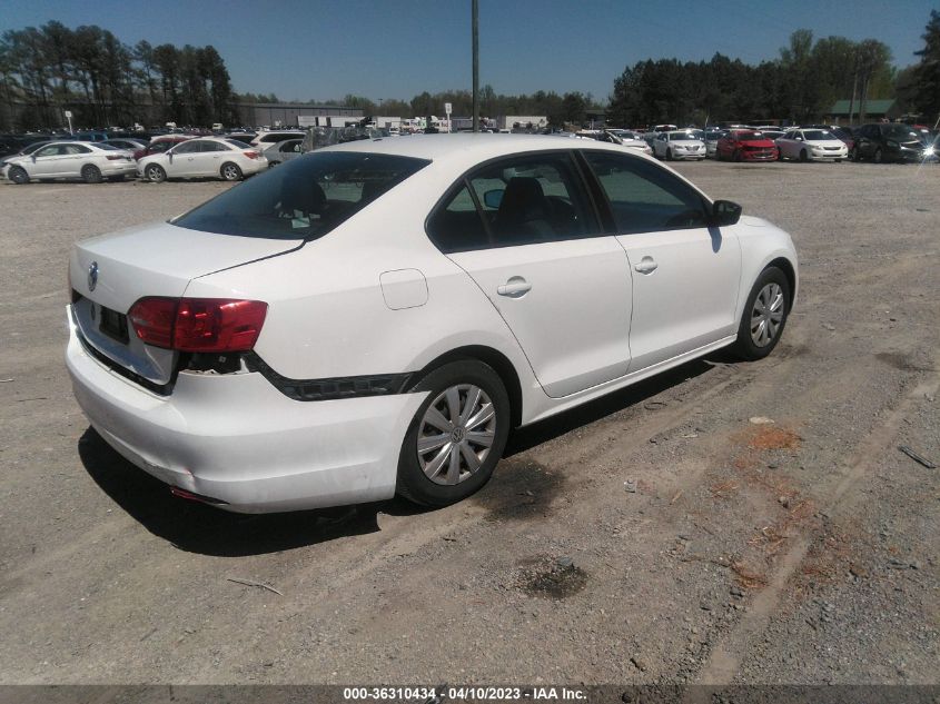 2014 VOLKSWAGEN JETTA SEDAN S - 3VW2K7AJ9EM322978