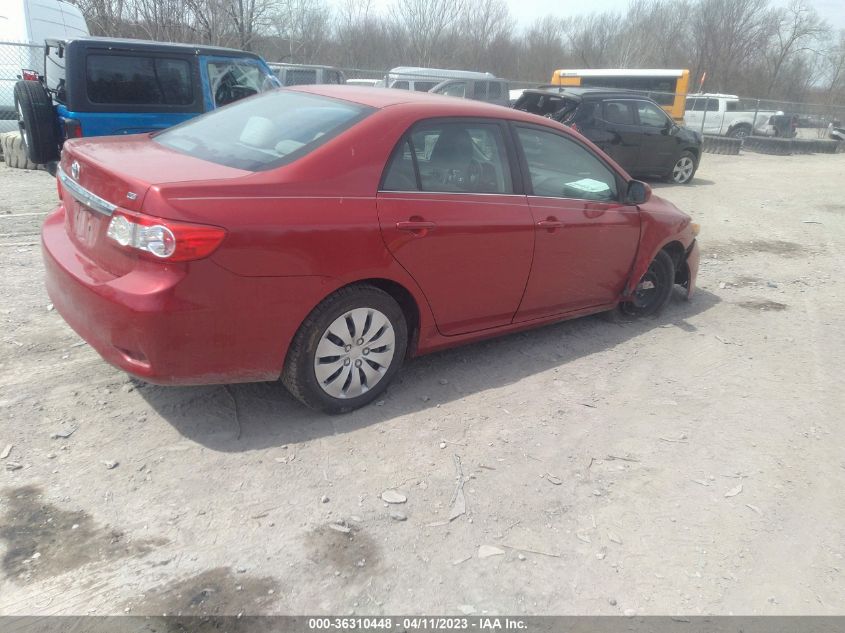 2013 TOYOTA COROLLA L/LE/S - 5YFBU4EE9DP215557