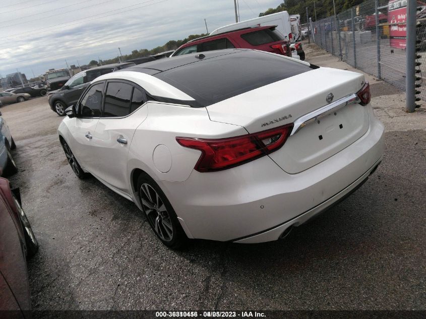 2017 NISSAN MAXIMA SL 1N4AA6AP4HC365085