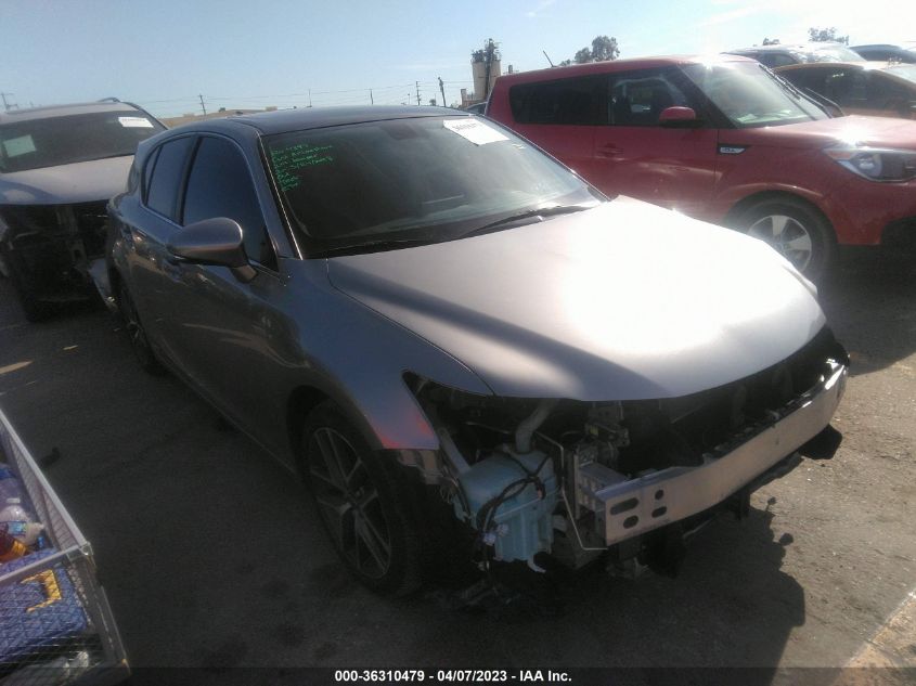 JTHKD5BH3H2288768 LEXUS CT CT 200H 2017
