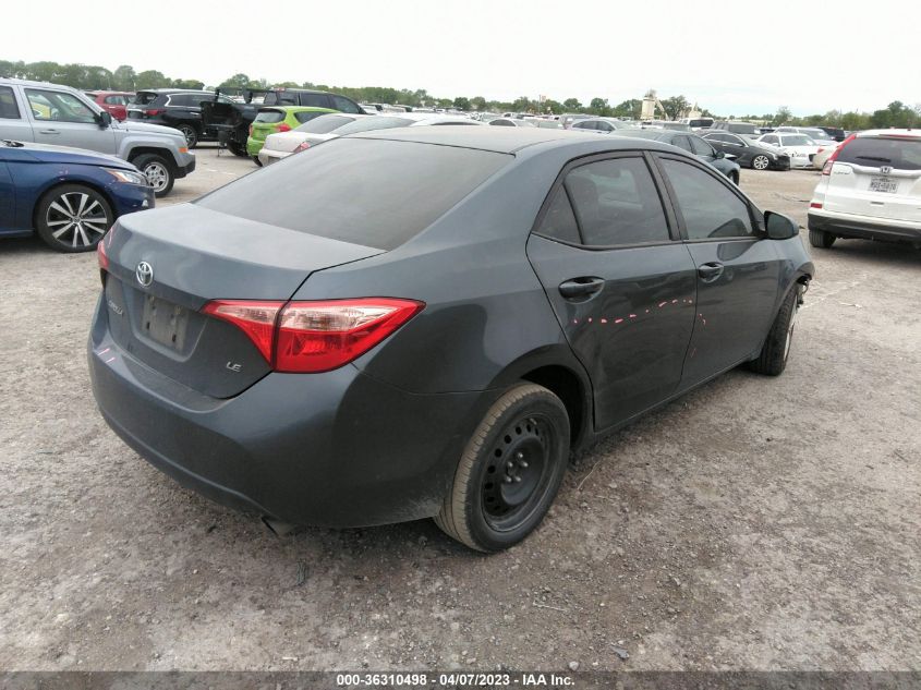 2019 TOYOTA COROLLA SE - 2T1BURHE1KC136566