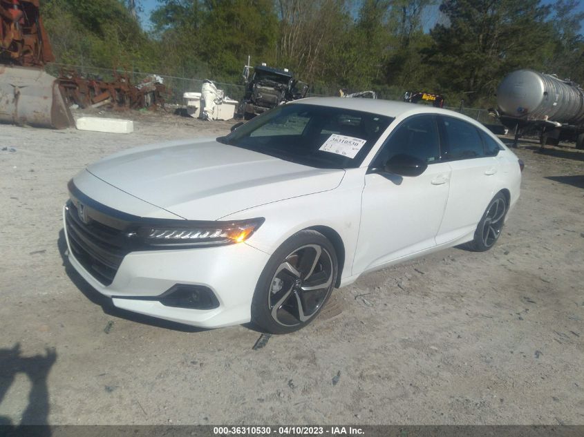 2022 HONDA ACCORD SEDAN SPORT - 1HGCV1F35NA069730