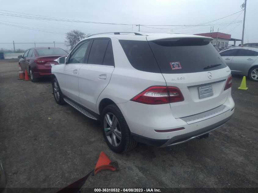 2014 MERCEDES-BENZ M-CLASS ML 350 - 4JGDA5HB1EA382053
