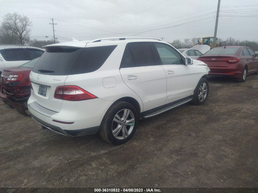 2014 MERCEDES-BENZ M-CLASS ML 350 - 4JGDA5HB1EA382053