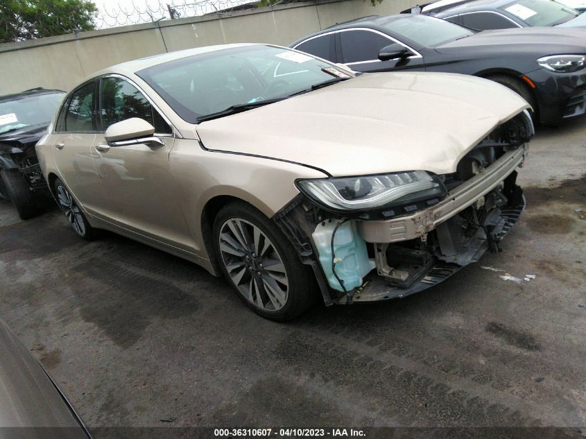 2017 LINCOLN MKZ HYBRID RESERVE - 3LN6L5MU3HR610848
