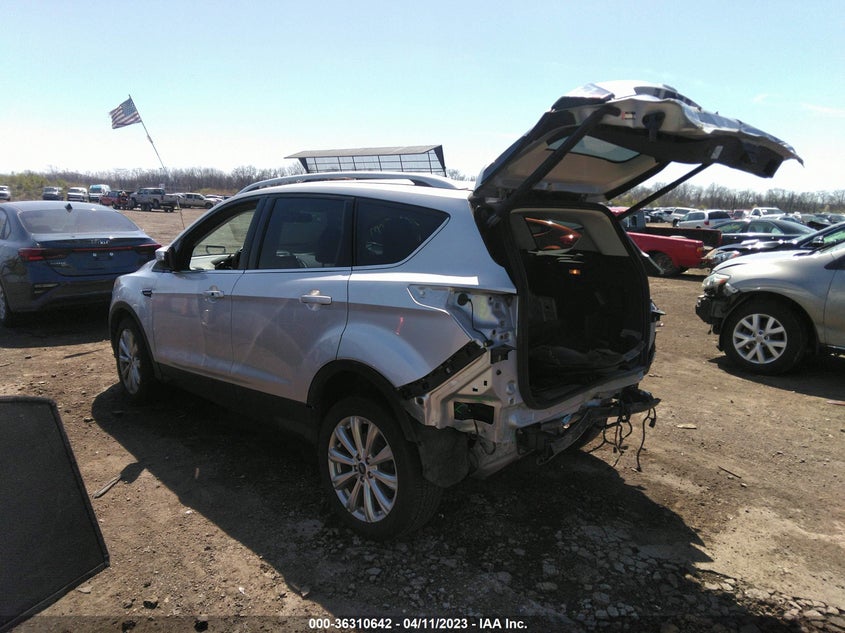 VIN 1FMCU0JD7HUE04688 2017 FORD ESCAPE TITANIUM