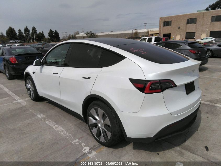 2021 TESLA MODEL Y LONG RANGE - 5YJYGDEE6MF100685