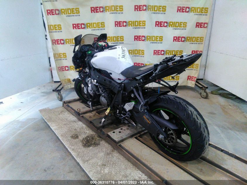 2017 KAWASAKI ZX636 F JKBZXJF19HA012040