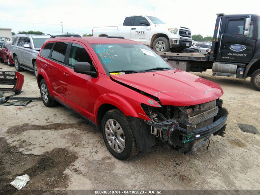 2016 DODGE JOURNEY SE - 3C4PDCAB2GT115443
