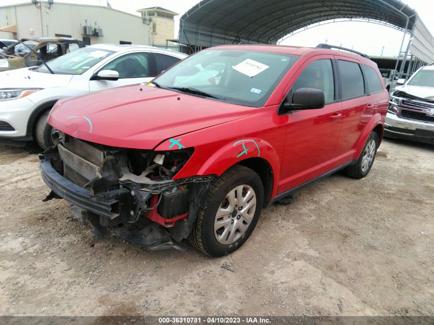2016 DODGE JOURNEY SE - 3C4PDCAB2GT115443