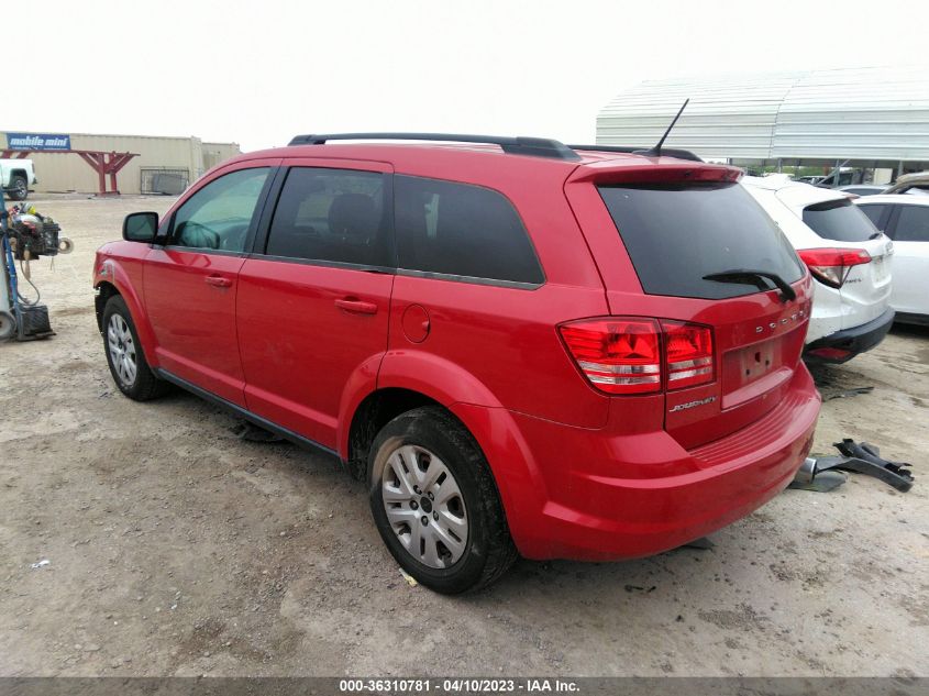 2016 DODGE JOURNEY SE - 3C4PDCAB2GT115443