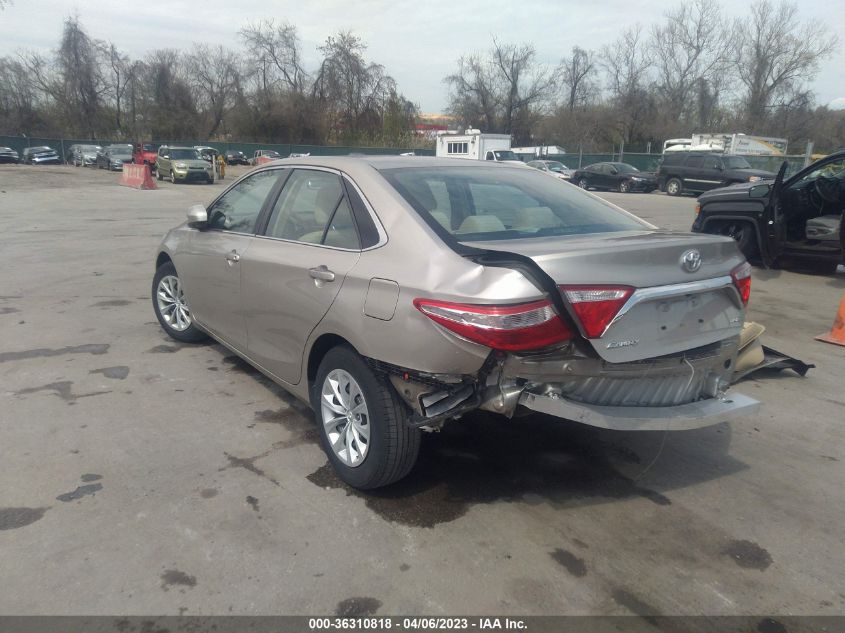 2015 TOYOTA CAMRY XLE/SE/LE/XSE - 4T4BF1FK6FR475662