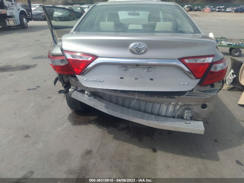 2015 TOYOTA CAMRY XLE/SE/LE/XSE - 4T4BF1FK6FR475662