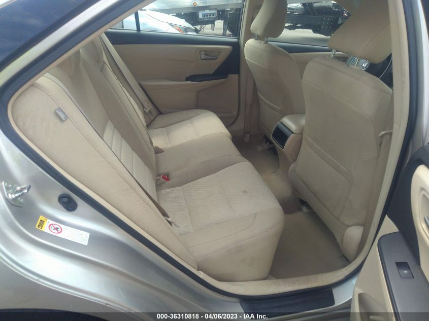 2015 TOYOTA CAMRY XLE/SE/LE/XSE - 4T4BF1FK6FR475662