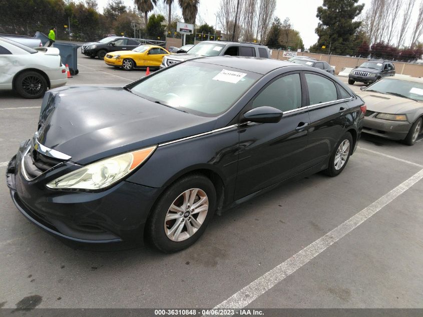 2014 HYUNDAI SONATA GLS - 5NPEB4ACXEH893174