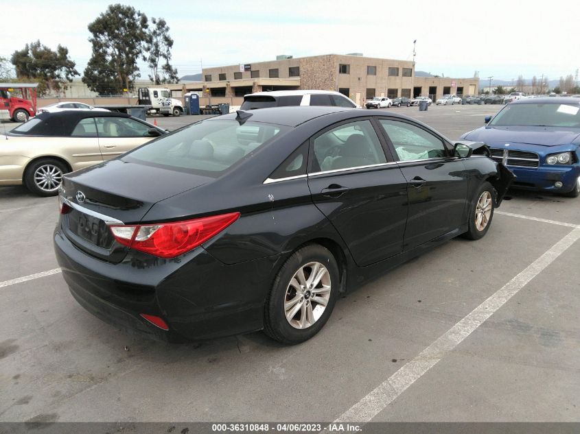 2014 HYUNDAI SONATA GLS - 5NPEB4ACXEH893174