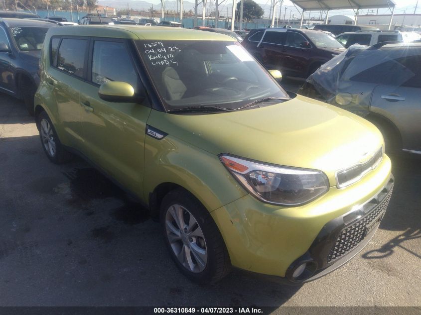 2016 KIA SOUL + - KNDJP3A5XG7838601