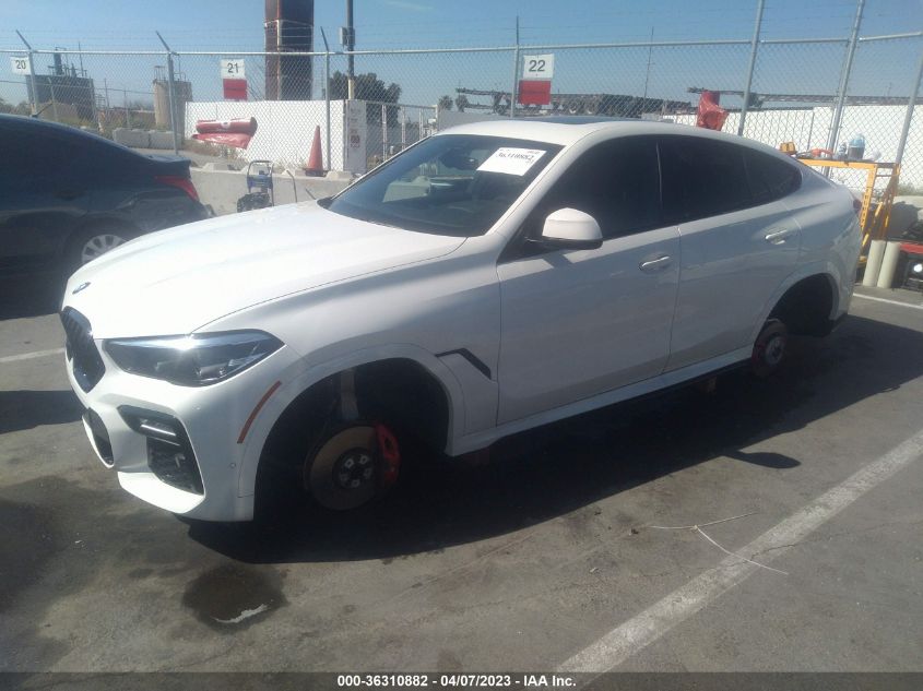 2021 BMW X6 SDRIVE40I - 5UXCY4C09M9J02437