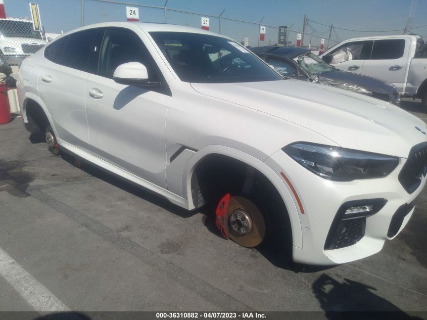 2021 BMW X6 SDRIVE40I - 5UXCY4C09M9J02437