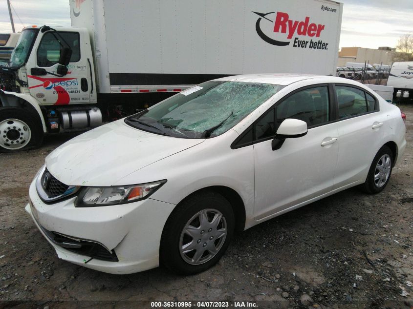 2013 HONDA CIVIC SDN LX - 19XFB2F5XDE269459