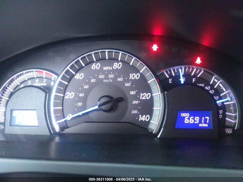 2014 TOYOTA CAMRY L/LE/XLE/SE/SE SPORT - 4T1BF1FK4EU739115