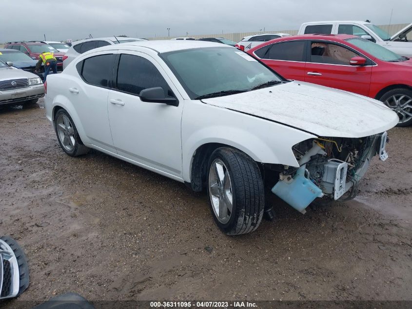 2014 DODGE AVENGER SE - 1C3CDZAG3EN217283